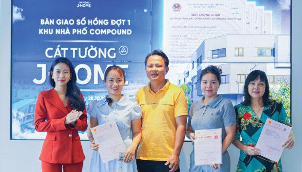 Cư dân Cát Tường J-Home chính thức nhận bàn giao sổ hồng đợt 1